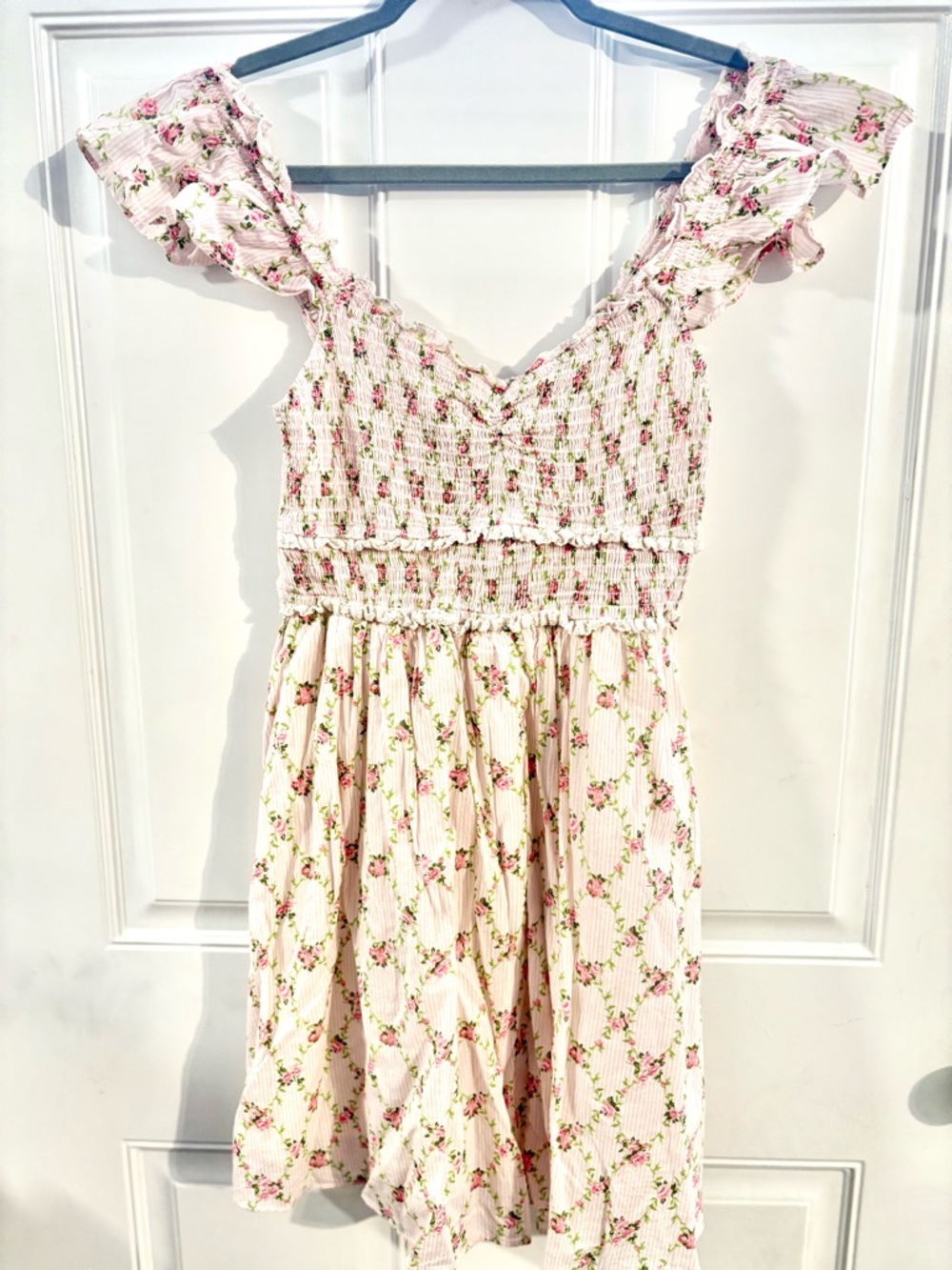 Pink Floral Sundress